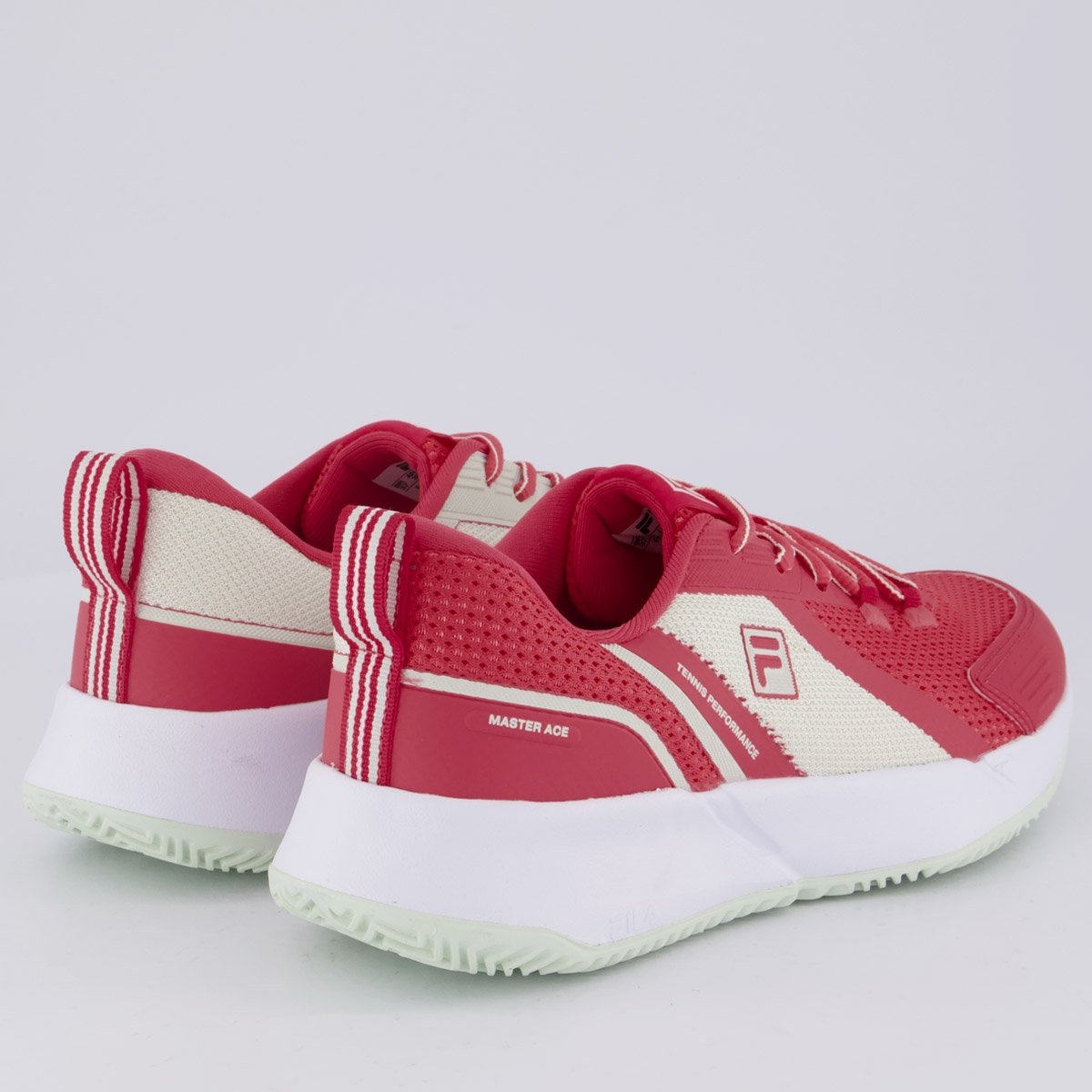 Tênis Fila Master Ace Feminino Rosa Coral 3