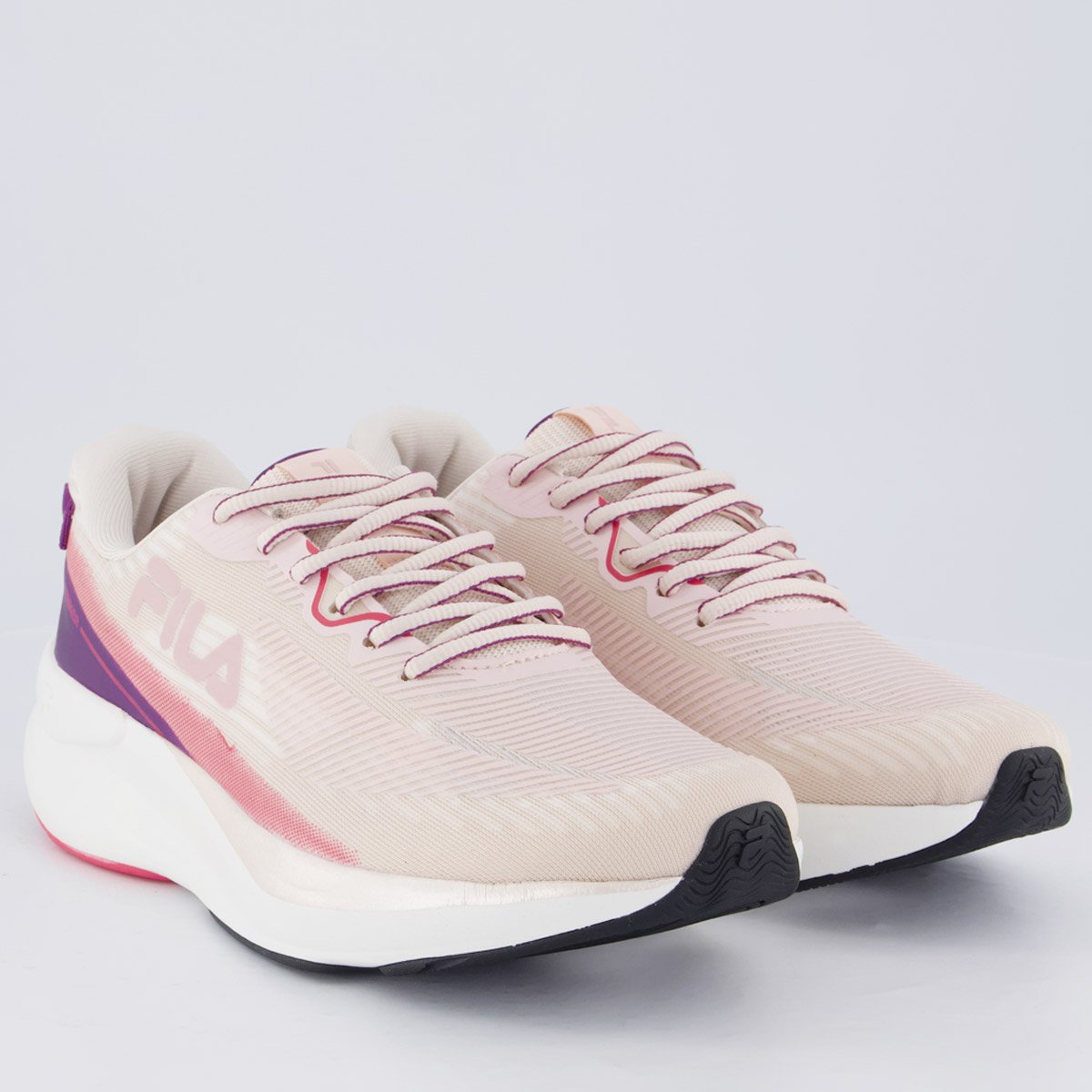 Tênis Fila Striker Feminino Rosa Bege/Lilás 2