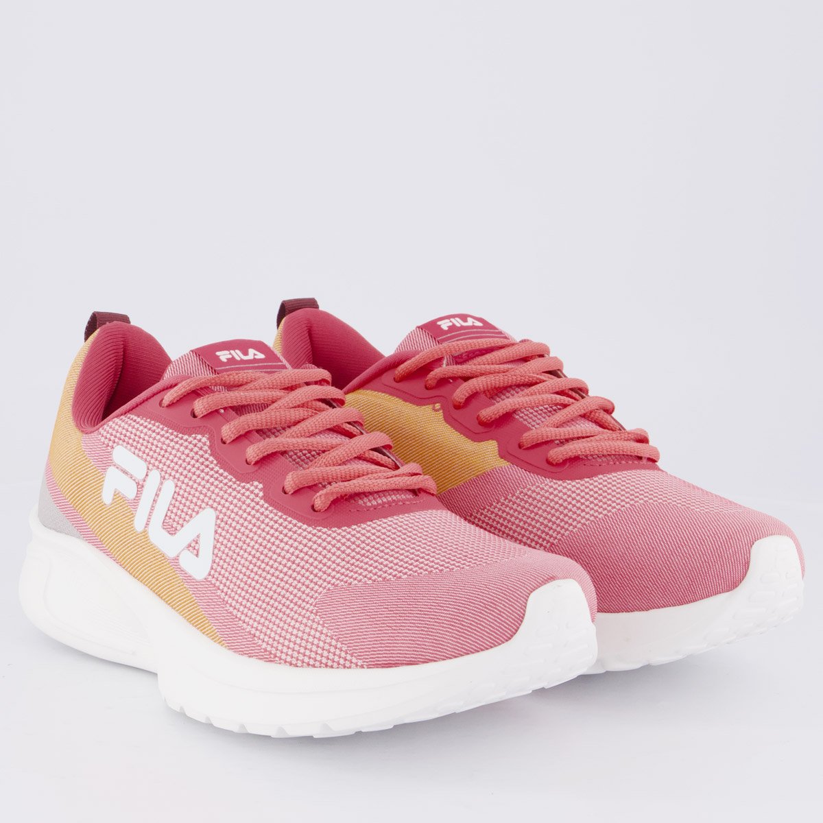 Tênis Fila Vector Feminino Rosa e Laranja Rosa 2