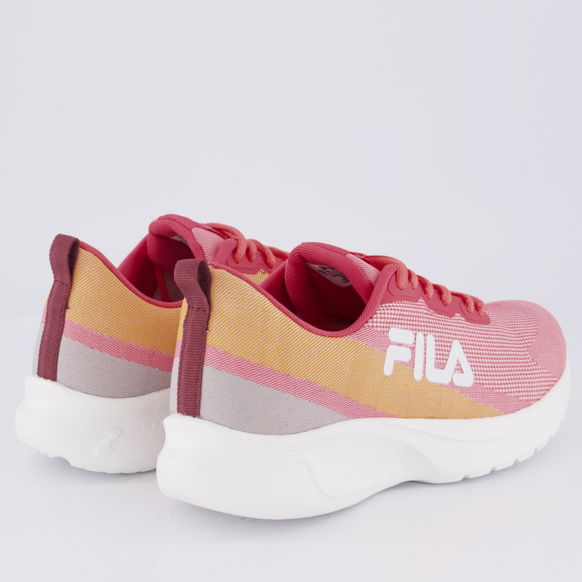 Tênis Fila Vector Feminino Rosa e Laranja Rosa 3