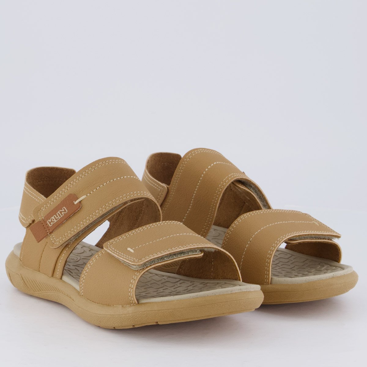 Sandália Klin Urban Infantil Marrom e Bege Bege 2
