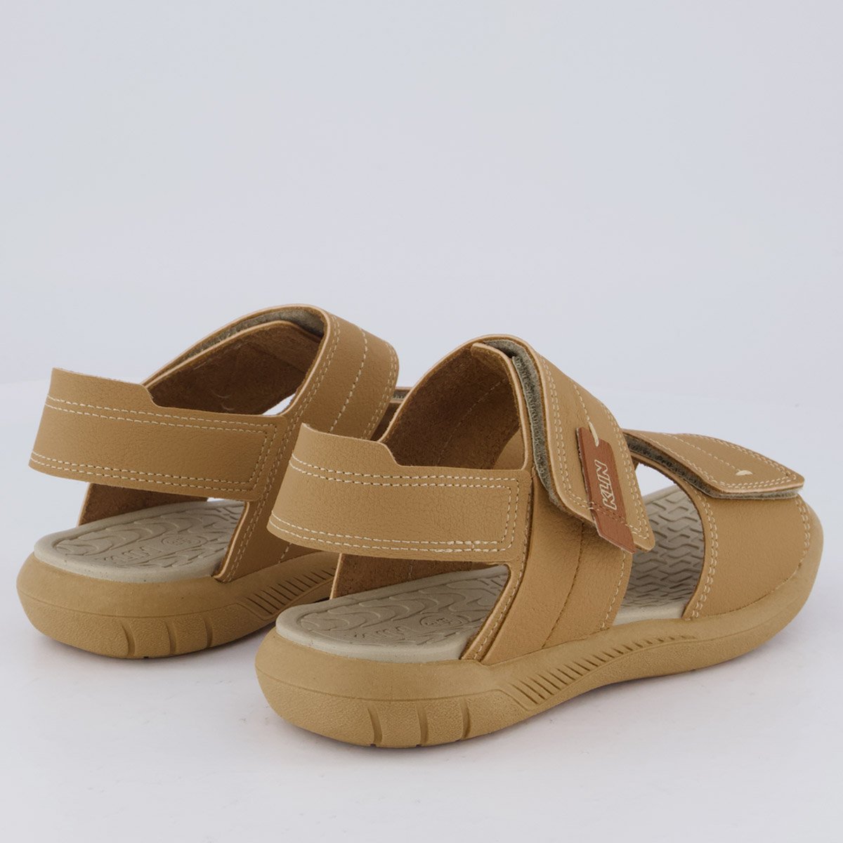 Sandália Klin Urban Infantil Marrom e Bege Bege 3