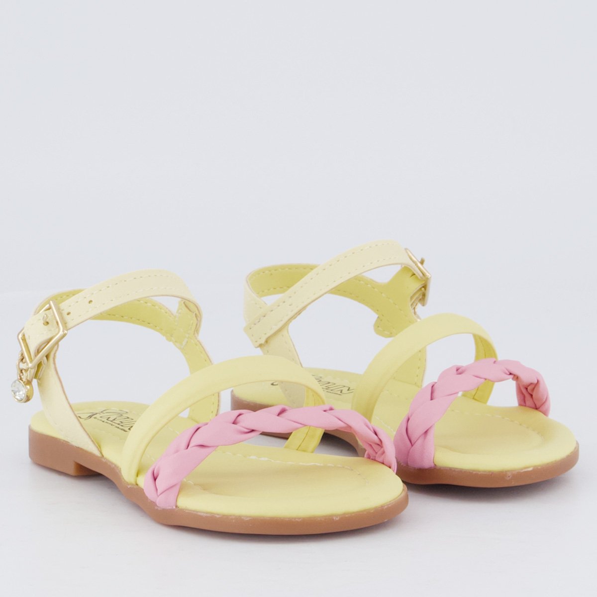 Sandália Klin Suami Mini Infantil Amarela Amarelo 2