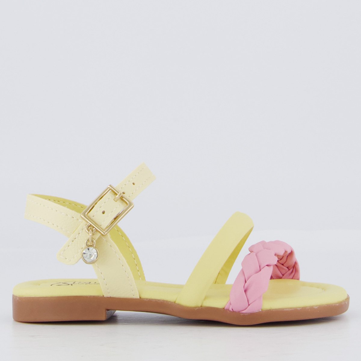 Sandália Klin Suami Mini Infantil Amarela Amarelo 1