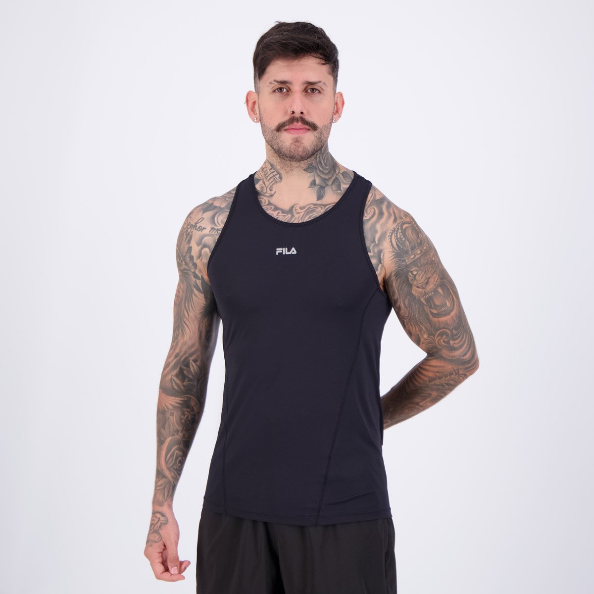 Regata Fila Bio III Preta Preto 3