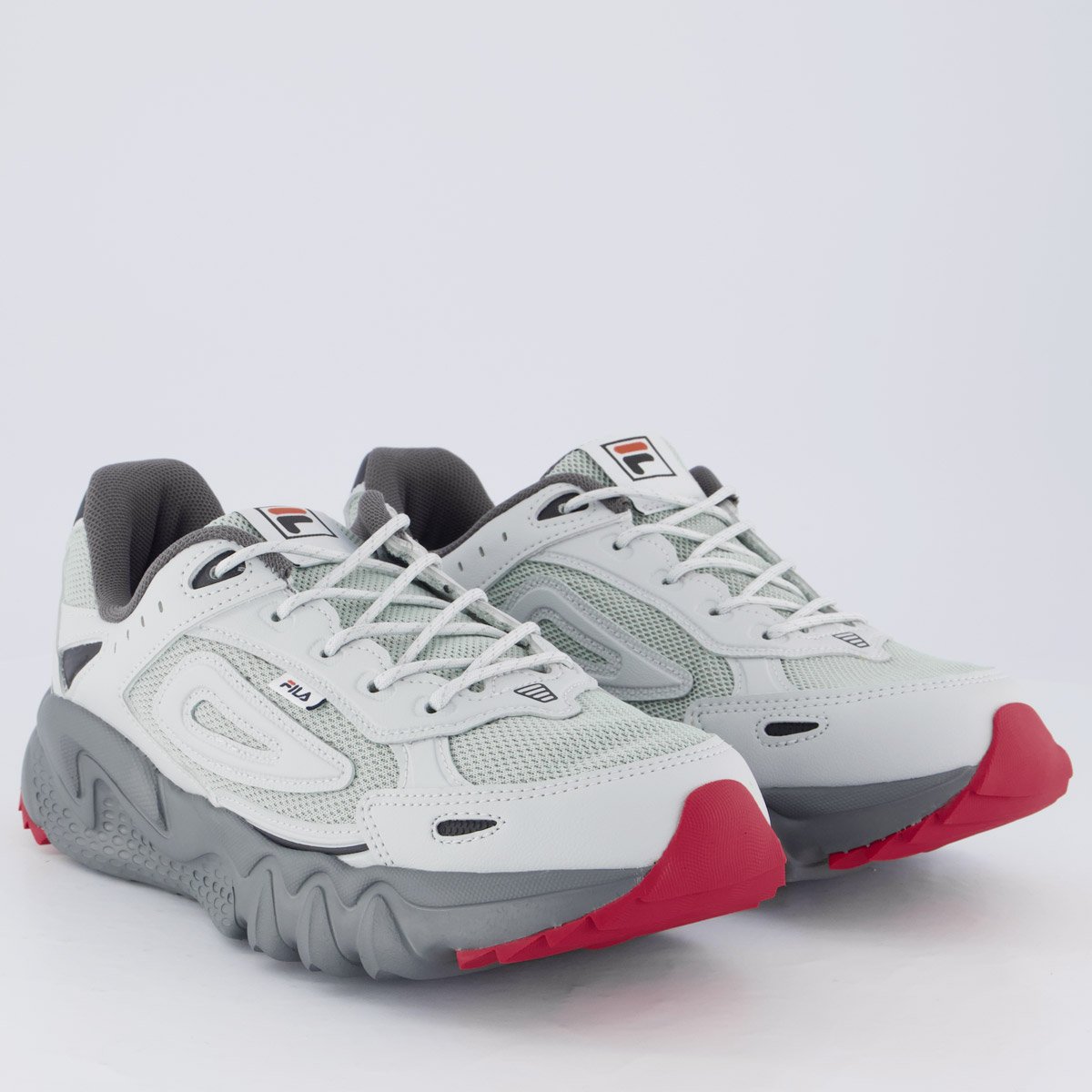 Tênis Fila Venture Tracer 2 Cinza e Preto Cinza 2