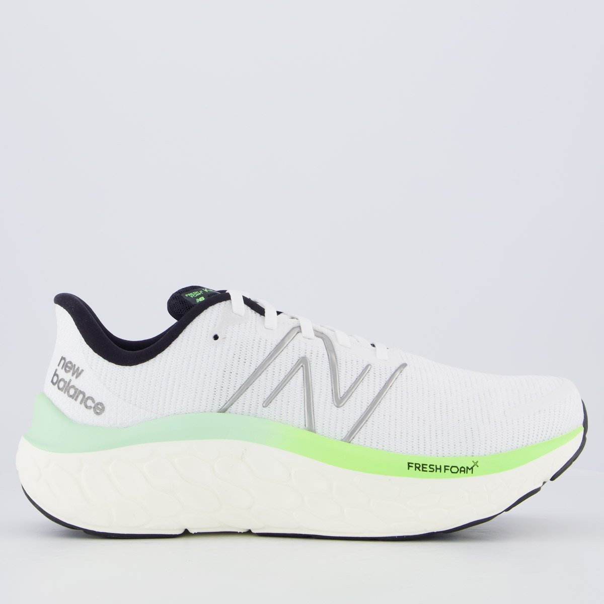 Tênis New Balance Fresh Foam X Kaiha Road Branco e Verde