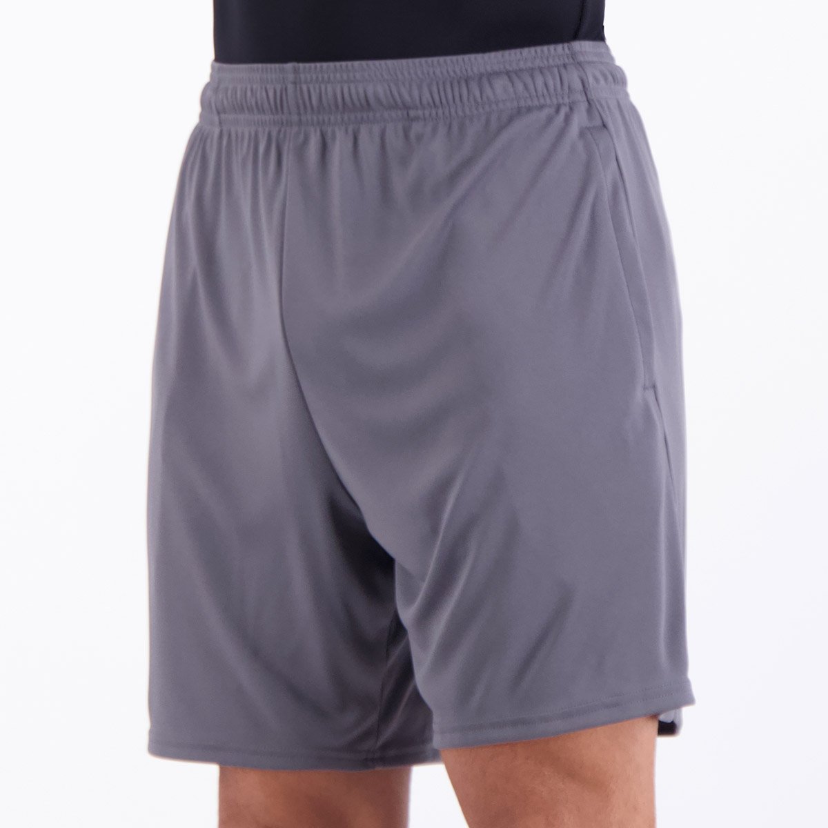 Shorts Under Armour Tech 7 Cinza Cinza 3