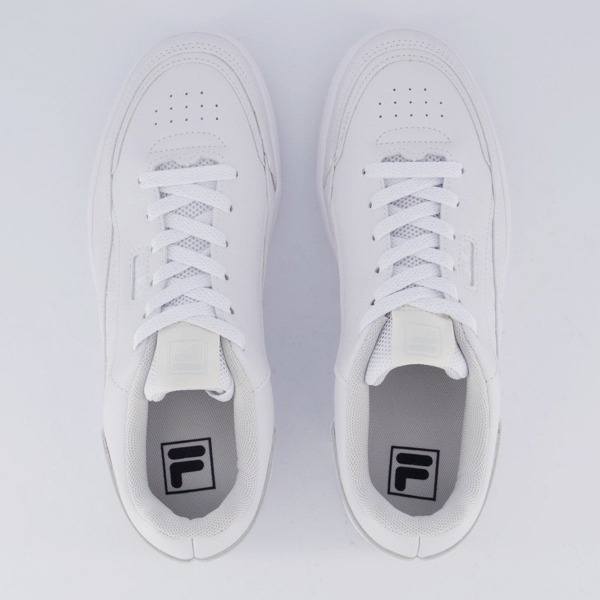 Tênis Fila Vortex Branco e Cinza Branco 4