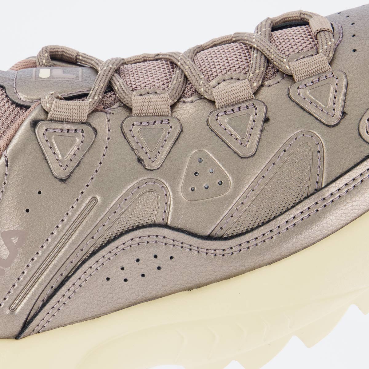 Tênis Fila Evolux Feminino Bege Dourado 7