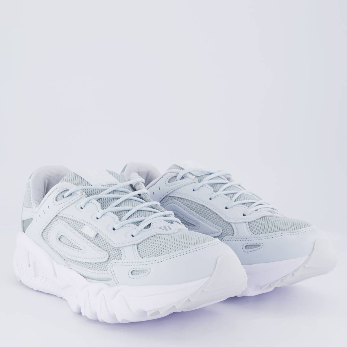 Tênis Fila Venture Tracer 2 Cinza e Prata Azul 2