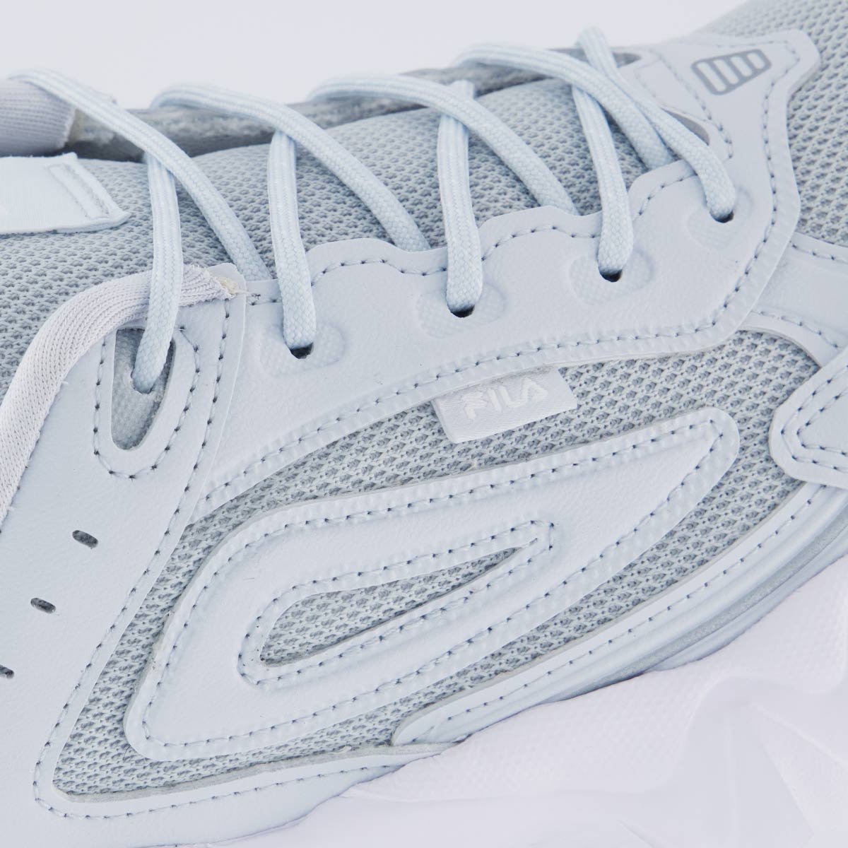 Tênis Fila Venture Tracer 2 Cinza e Prata Azul 7