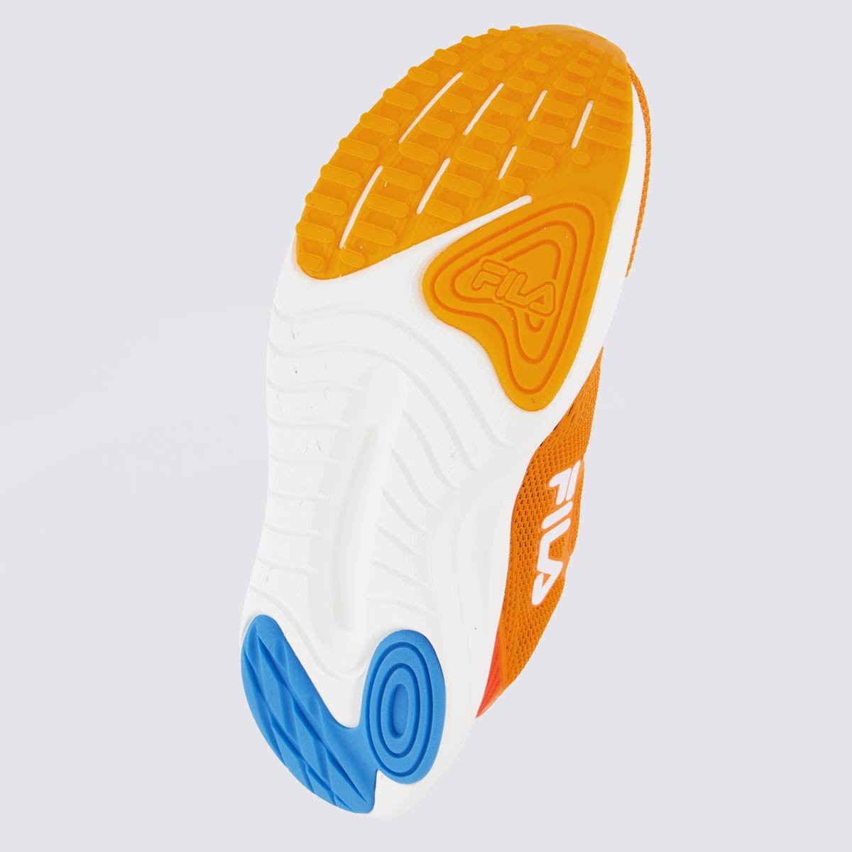 Tênis Fila Fastness Laranja e Azul Laranja 5