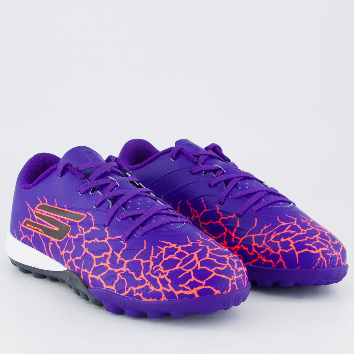 Chuteira Skechers Youth JR Society Roxa Infantil Roxo 2