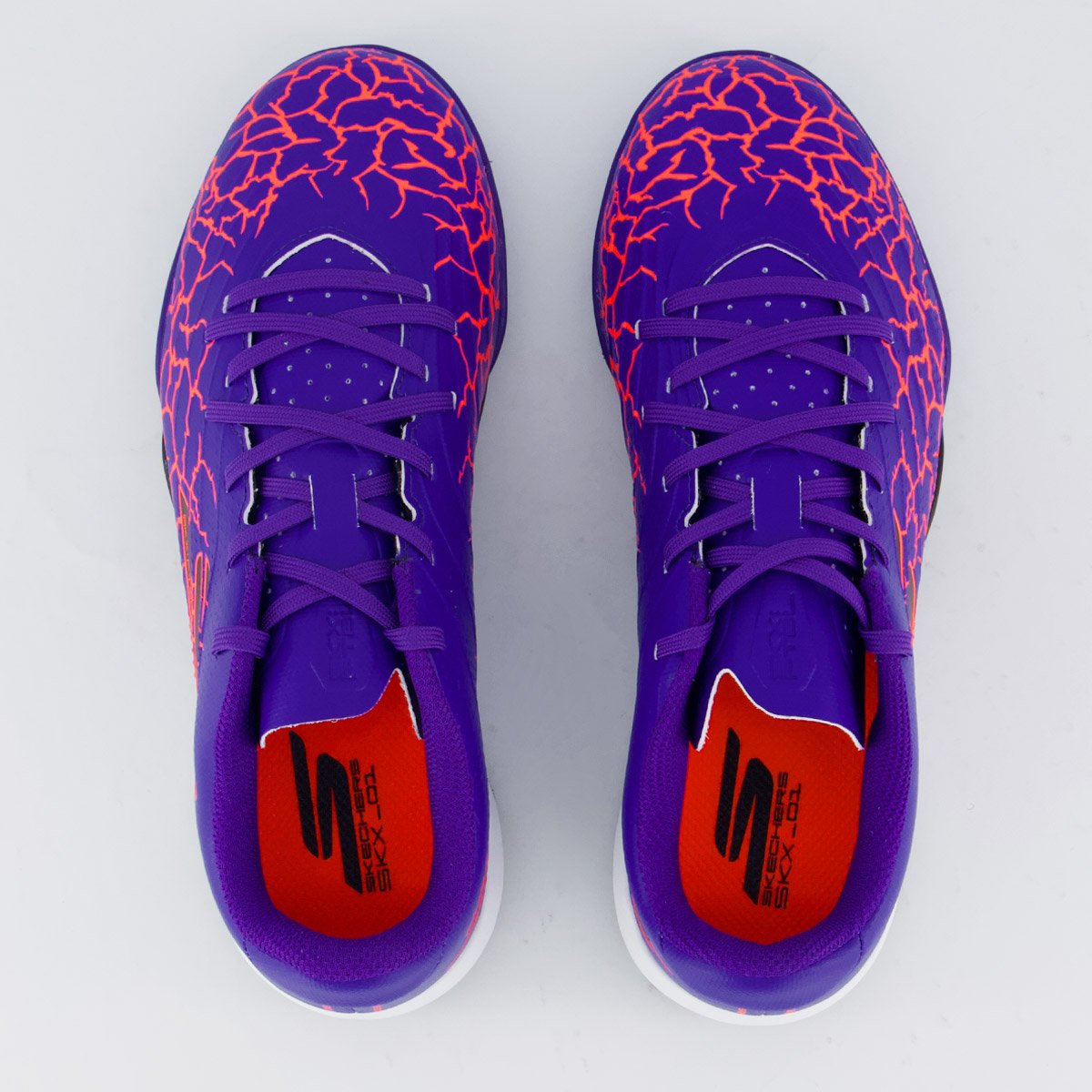 Chuteira Skechers Youth JR Society Roxa Infantil Roxo 4