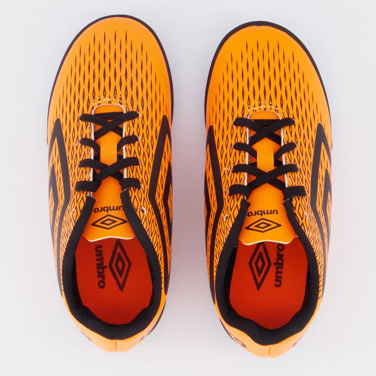 Chuteira Umbro X-Diamond Society Juvenil Laranja Laranja 4