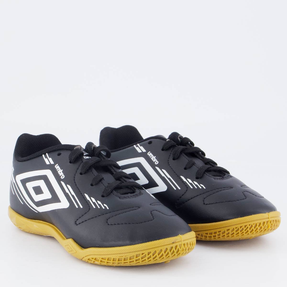 Chuteira Umbro Brave Futsal Juvenil Preta Preto 2