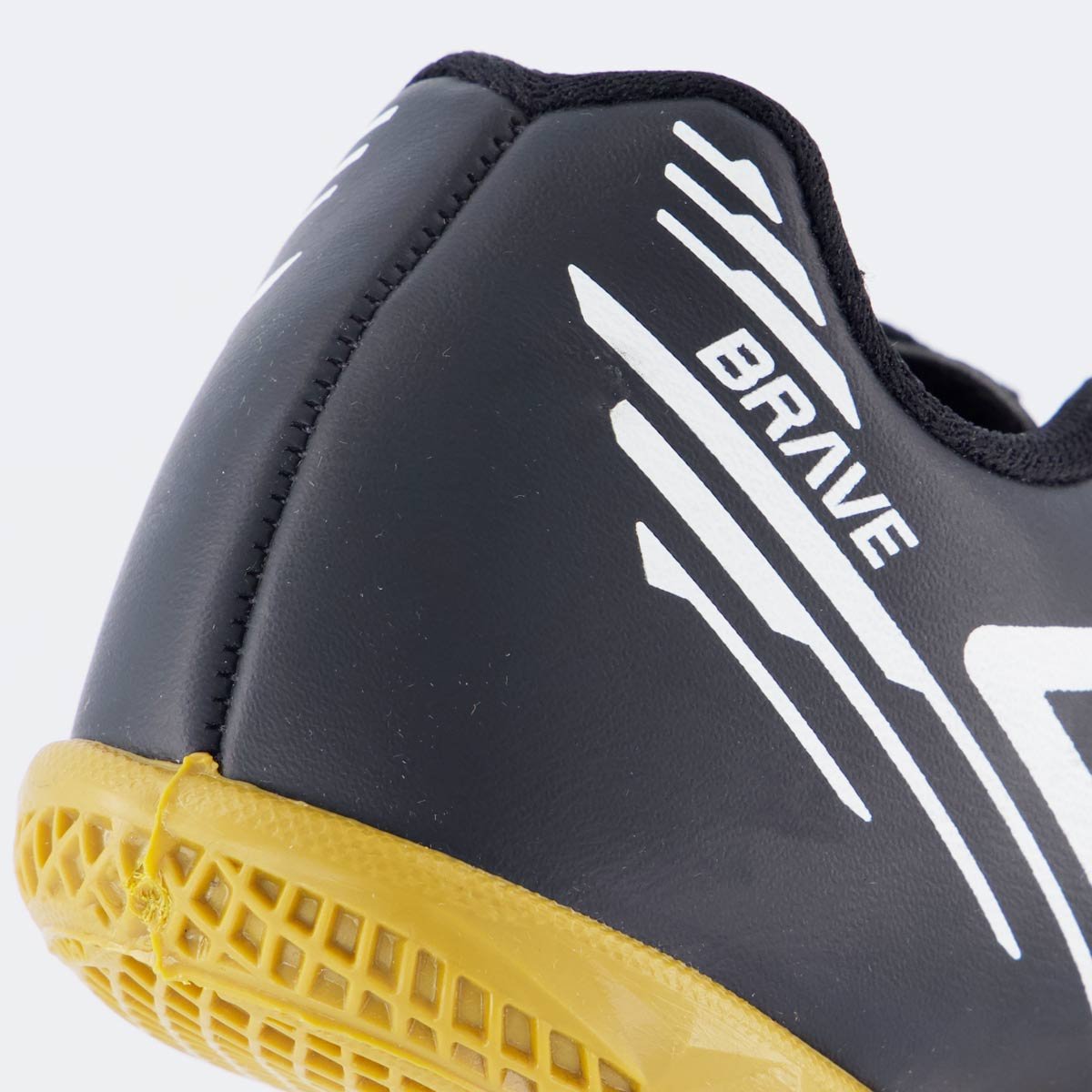Chuteira Umbro Brave Futsal Juvenil Preta Preto 6