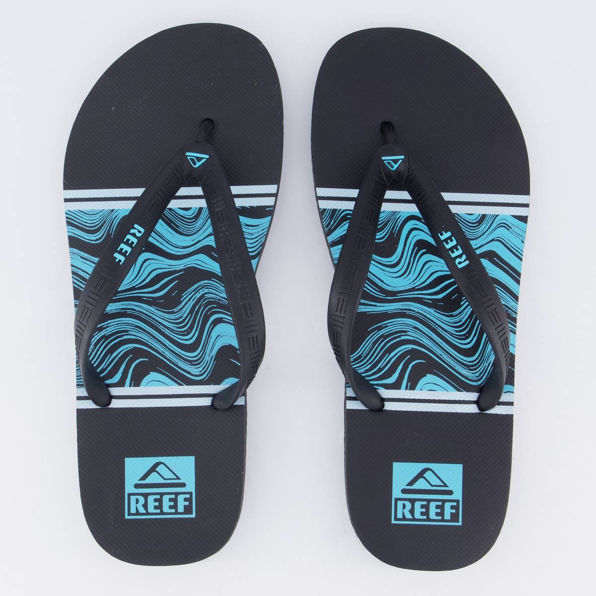 Chinelo Reef Seaside Ipanema Preto
