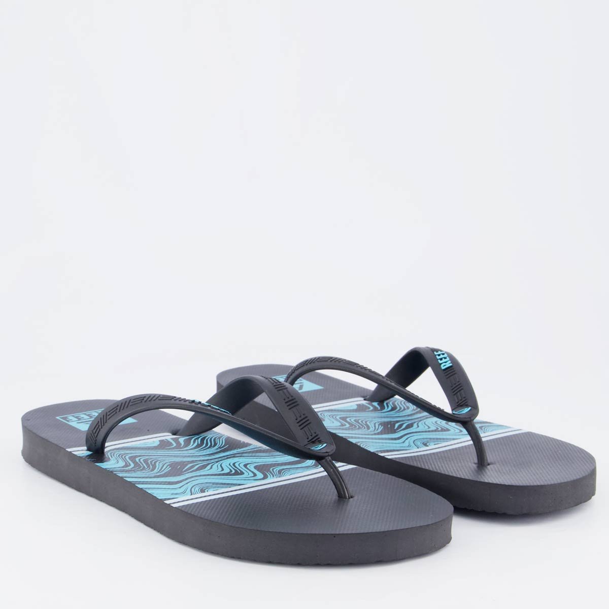 Chinelo Reef Seaside Ipanema Preto Preto 3