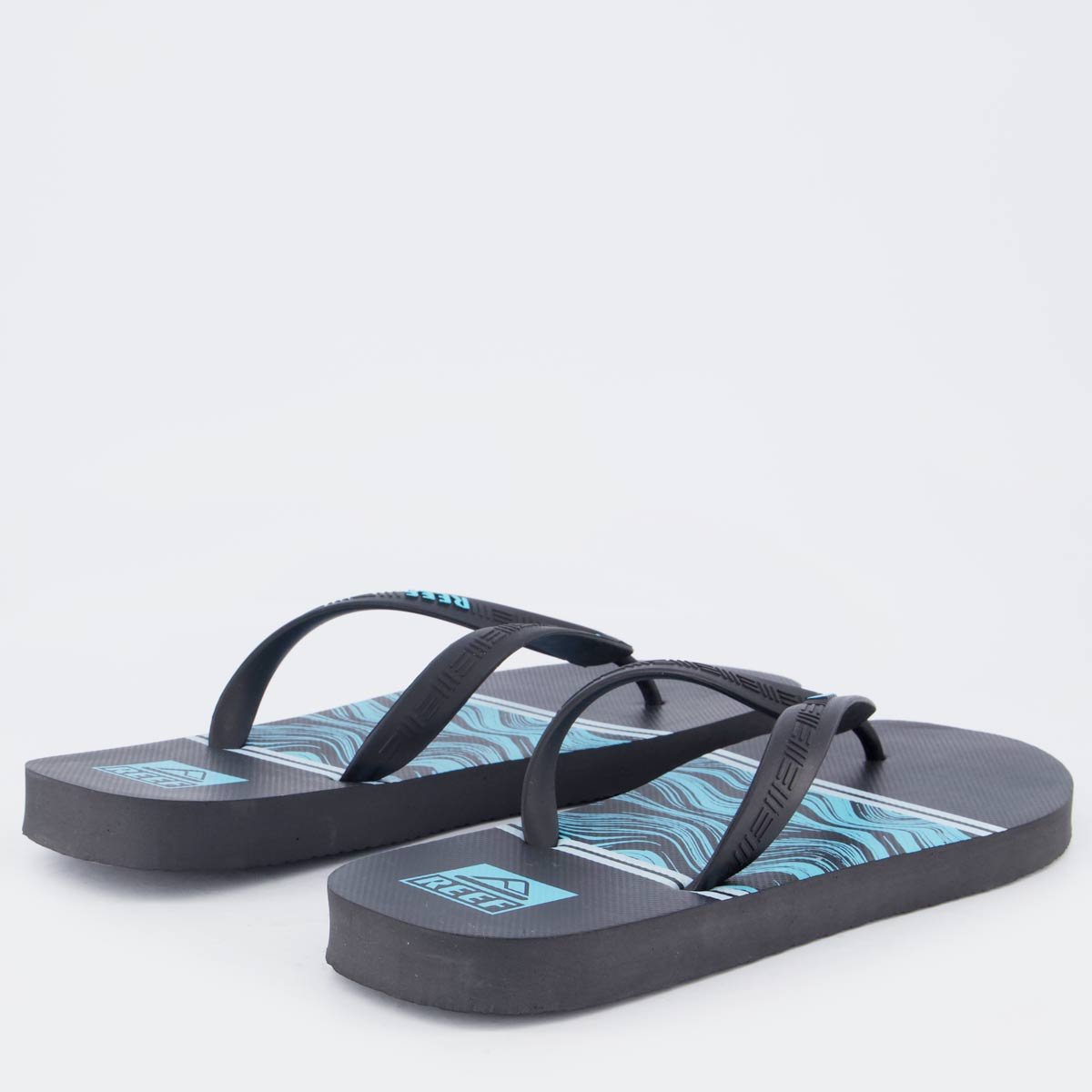 Chinelo Reef Seaside Ipanema Preto Preto 4