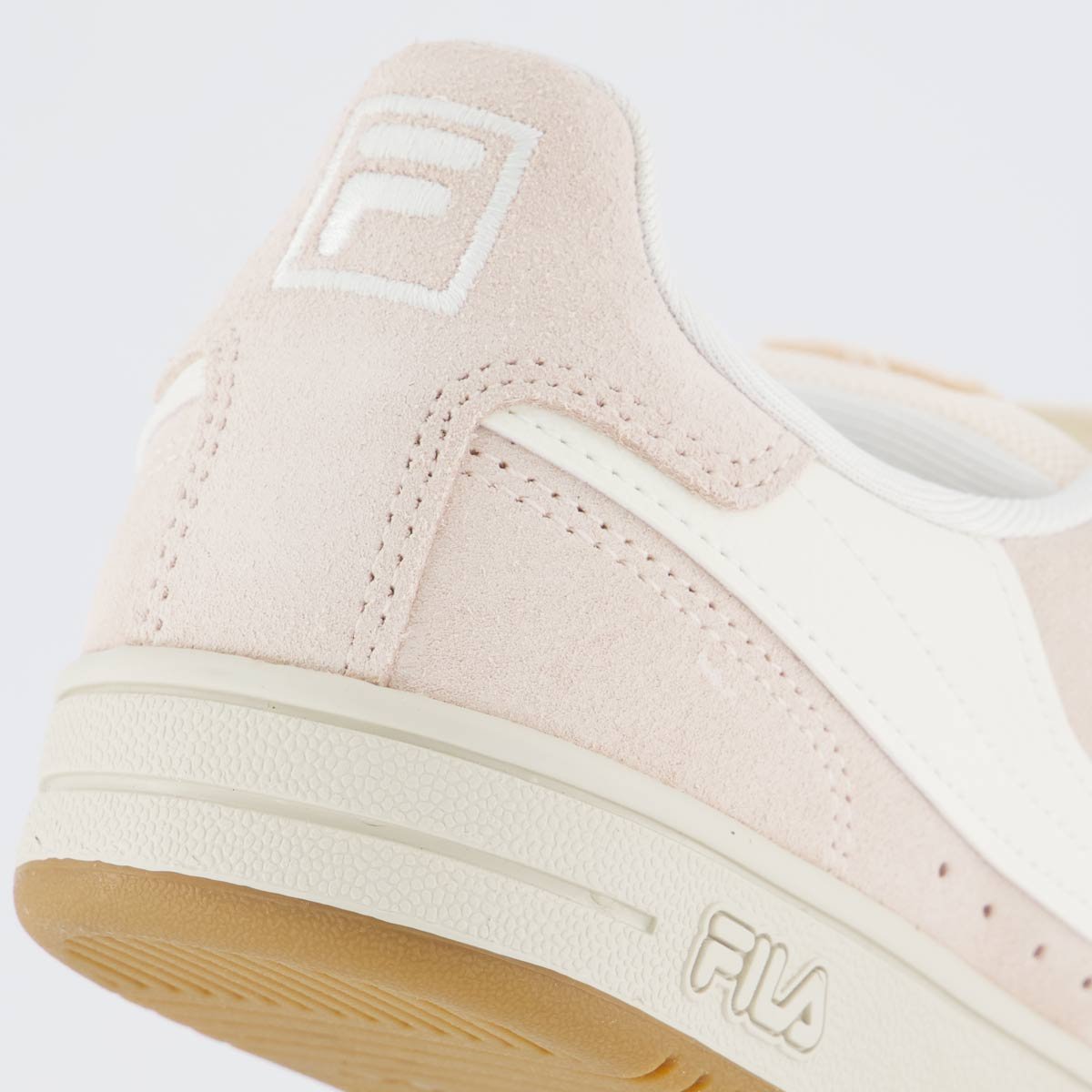 Tênis Fila Court 90 Feminino Rose e Bege Bege 6