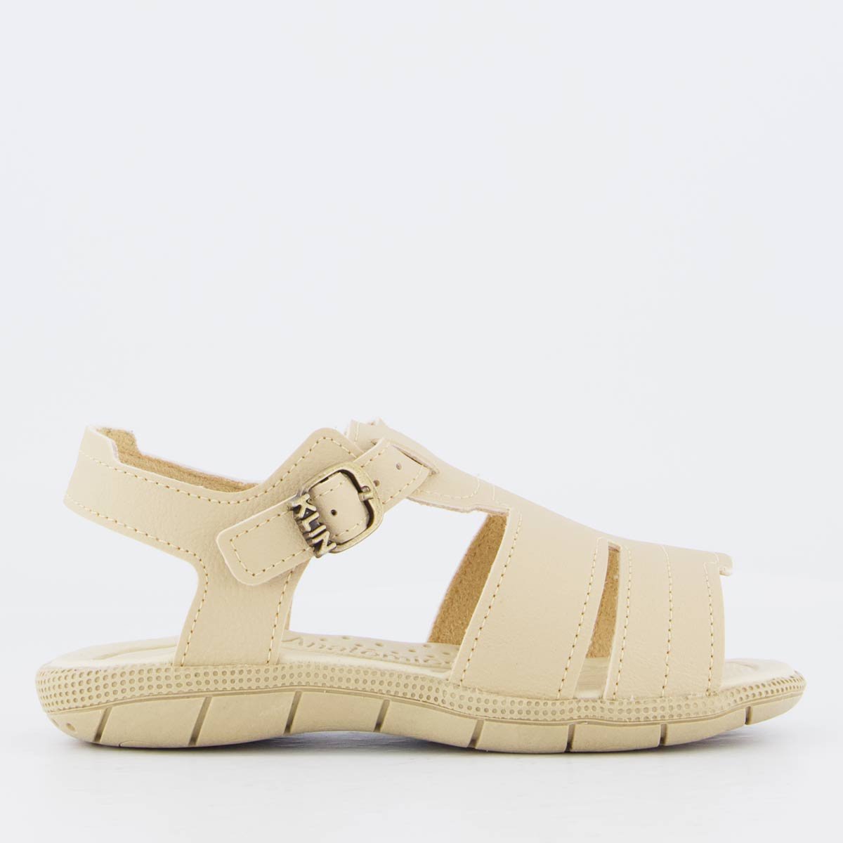 Sandália Klin Tic Tac II Infantil Bege Bege 1