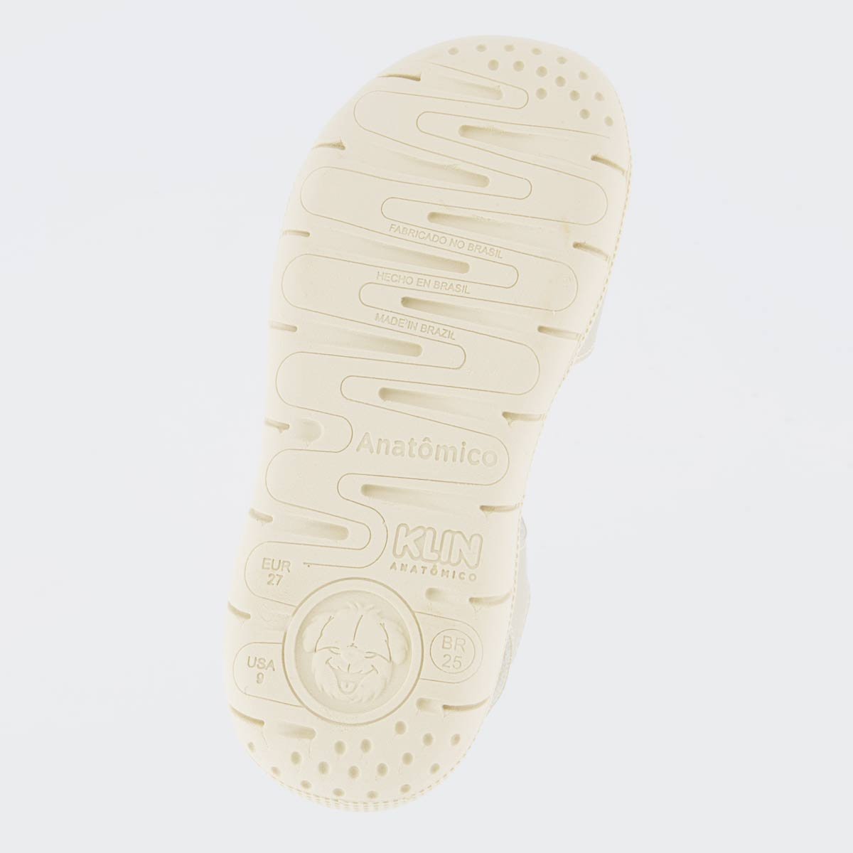 Sandália Klin Tic Tac Infantil Dourada e Branca Dourado 5