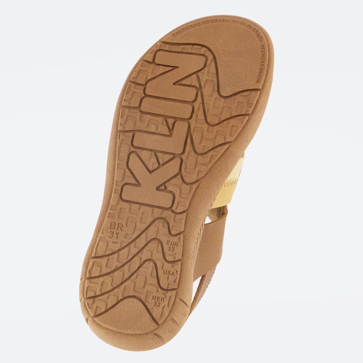 Sandália Klin Urban Infantil Marrom Marrom 5