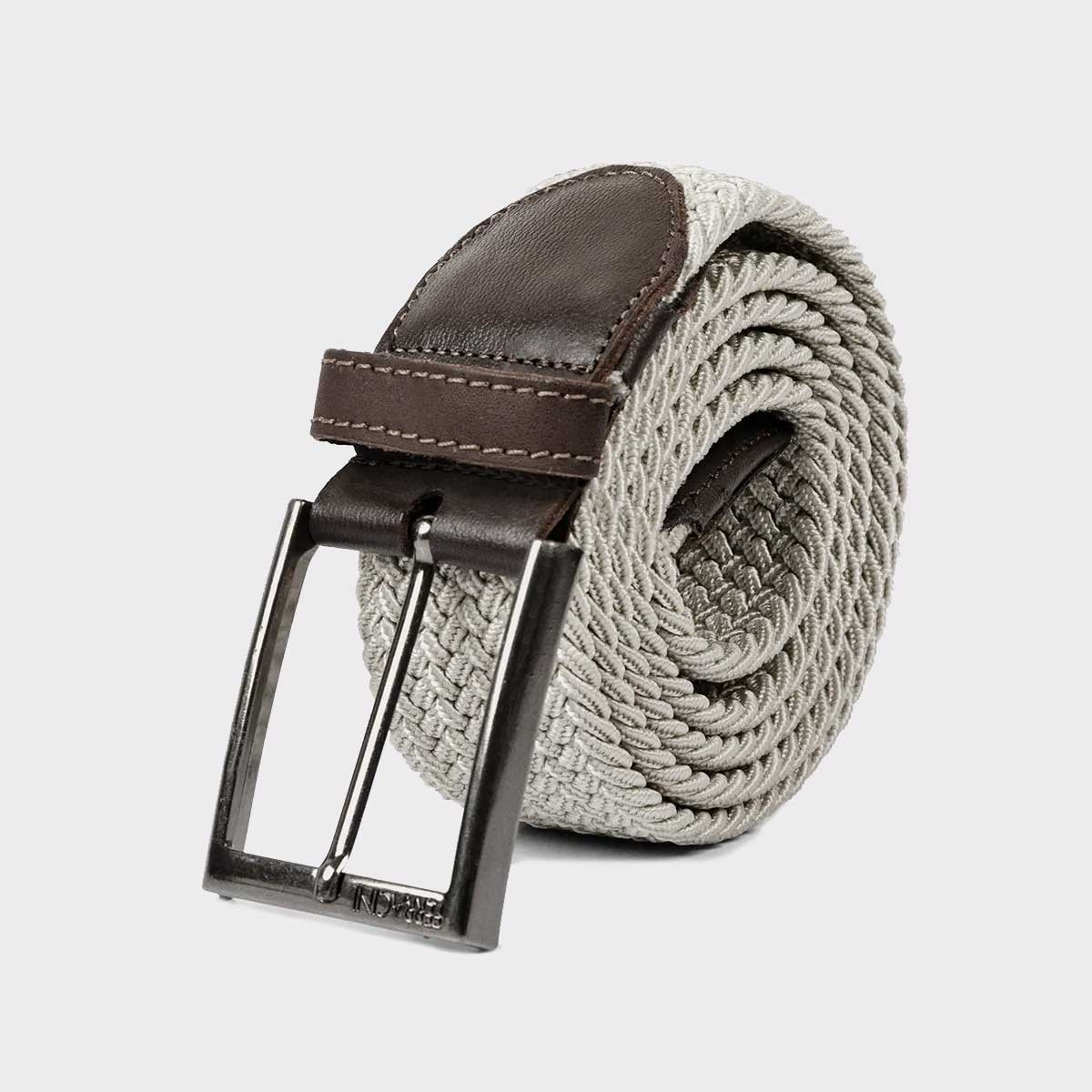 Cinto Ferracini Flex Elástico 38MM Bege