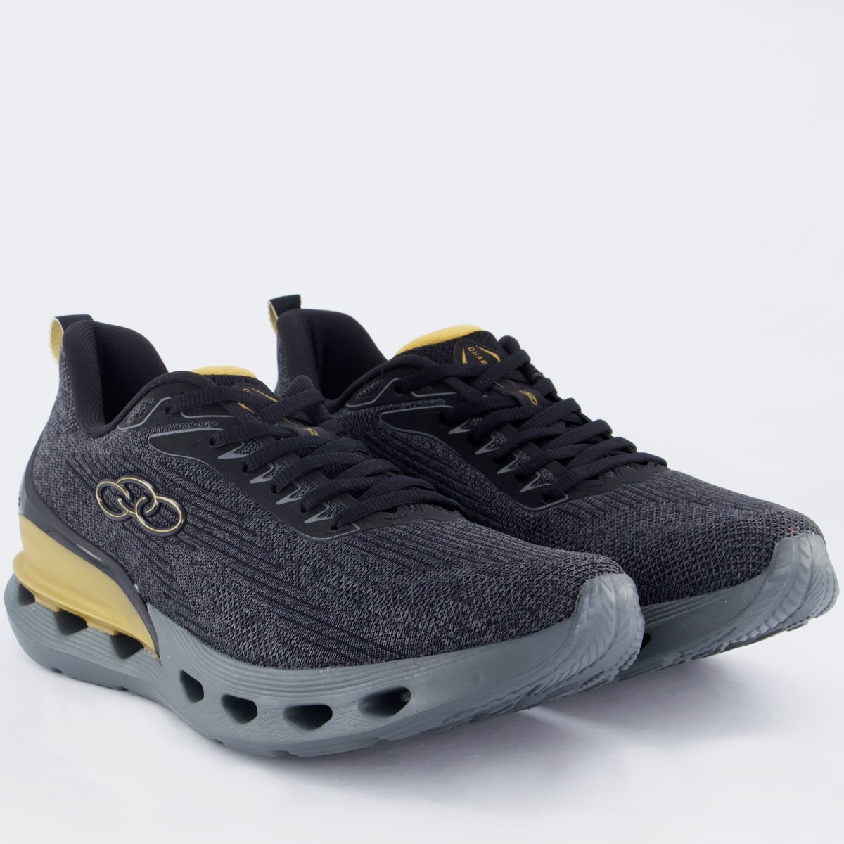 Tênis Olympikus Quartzo Cinza e Dourado Cinza 2