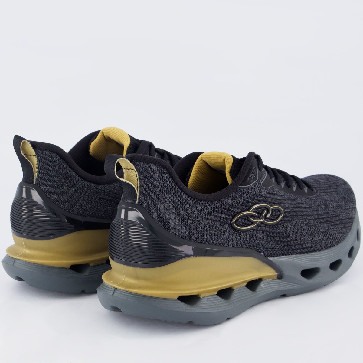 Tênis Olympikus Quartzo Cinza e Dourado Cinza 3