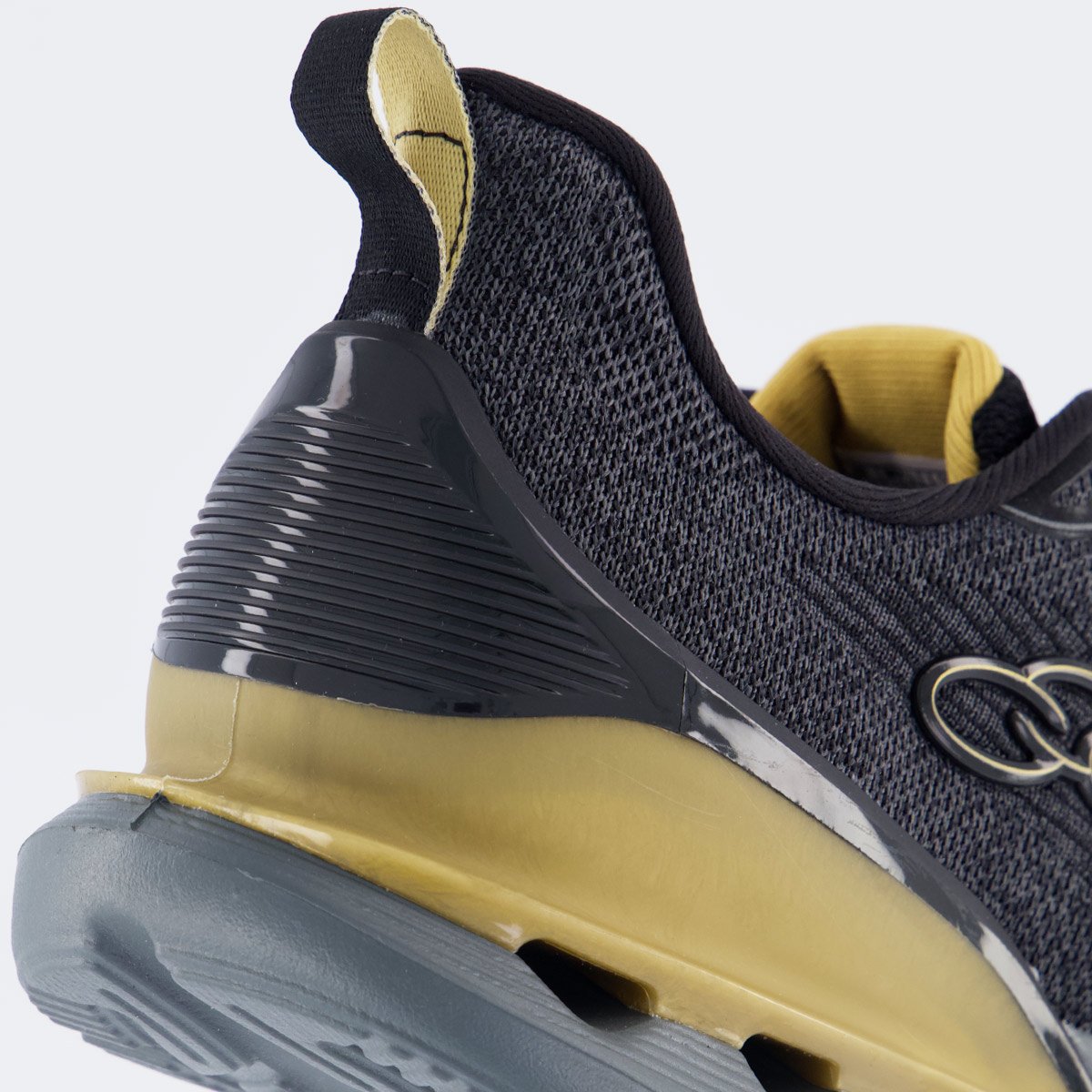 Tênis Olympikus Quartzo Cinza e Dourado Cinza 6