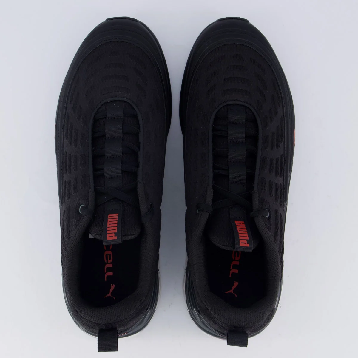 Tênis Puma Cell Meza Preto e Vermelho Preto 4