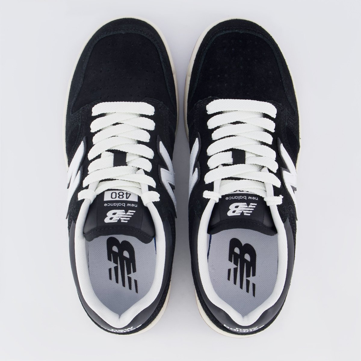 Tênis New Balance 480 Low Feminino Preto e Bege Preto 4