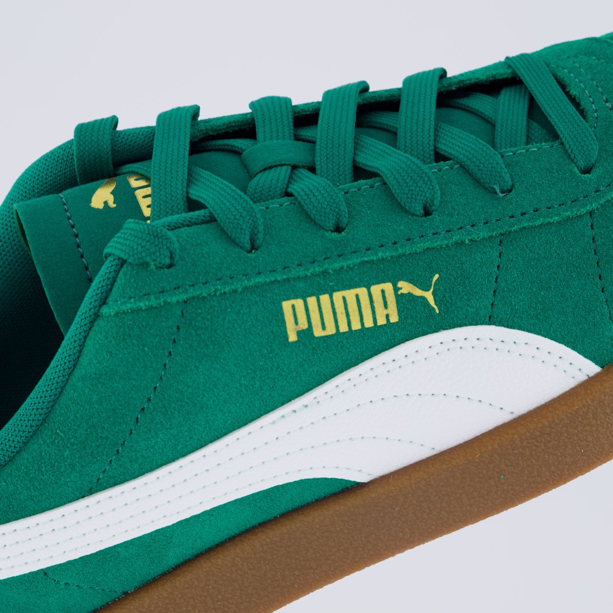 Tênis Puma Club II Verde e Branco Verde 7