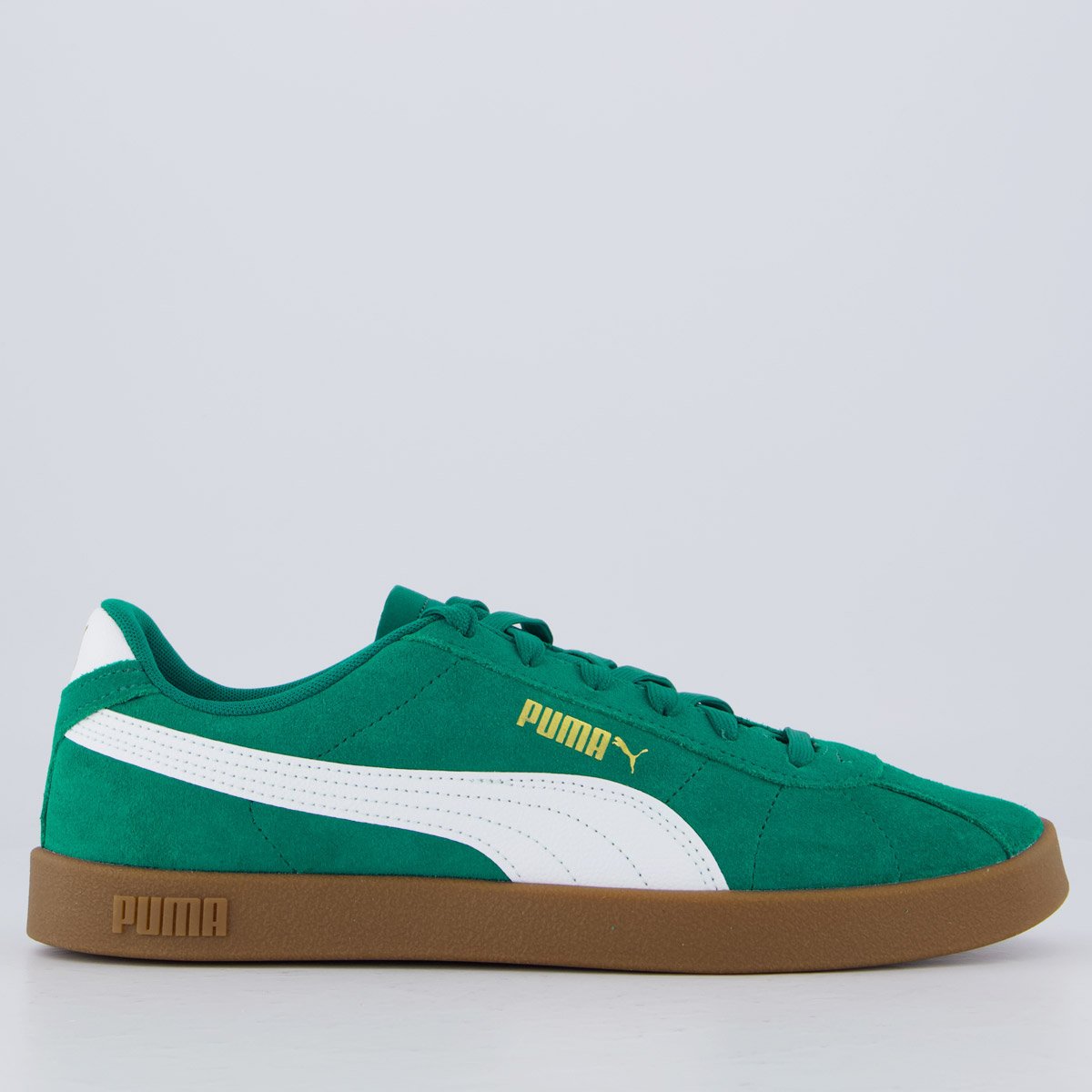 Tênis Puma Club II Verde e Branco