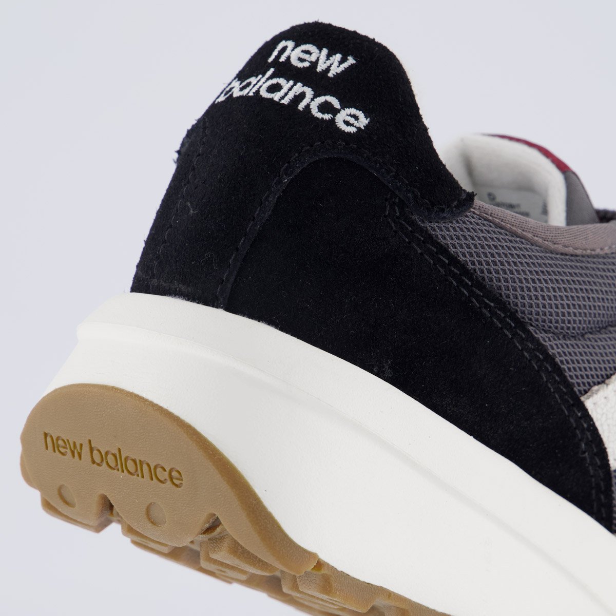 Tênis New Balance 370 V1 Preto Cinza 6