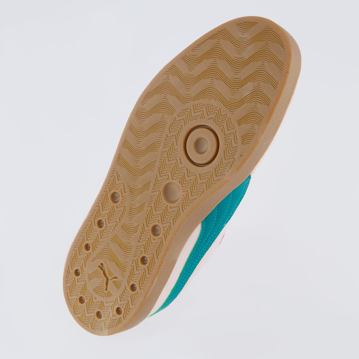 Tênis Puma Club II Feminino Rosa e Verde Bege 5