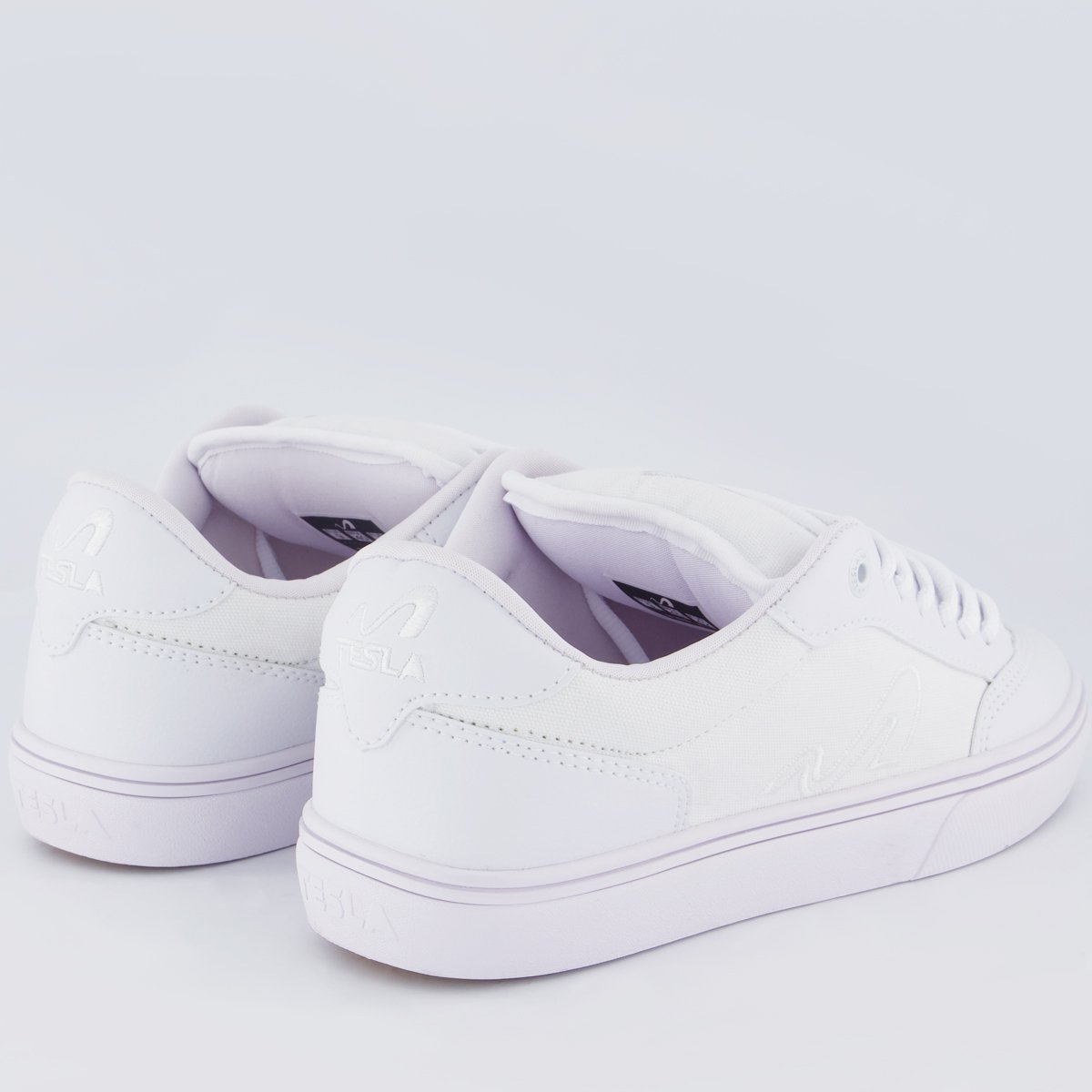 Tênis Tesla Flow Branco Branco 3