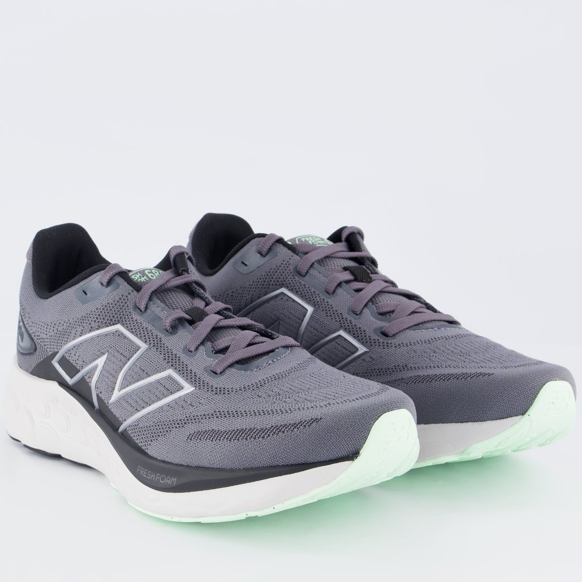 Tênis New Balance Fresh Foam 680 V8 Cinza Cinza 2