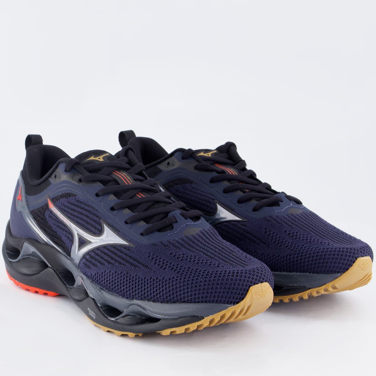 Tênis Mizuno Wave Stratos 3 Marinho Azul Marinho 2