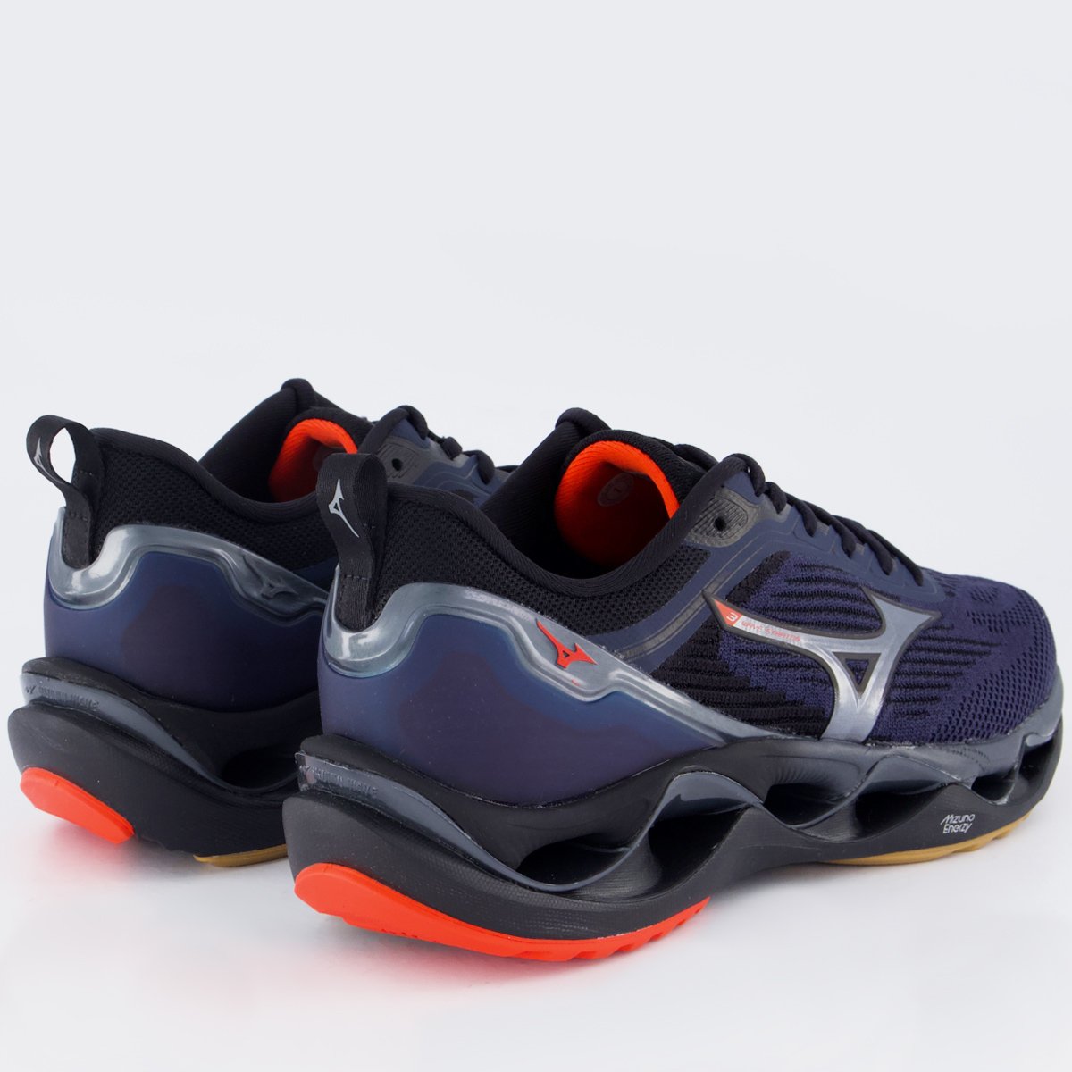 Tênis Mizuno Wave Stratos 3 Marinho Azul Marinho 3