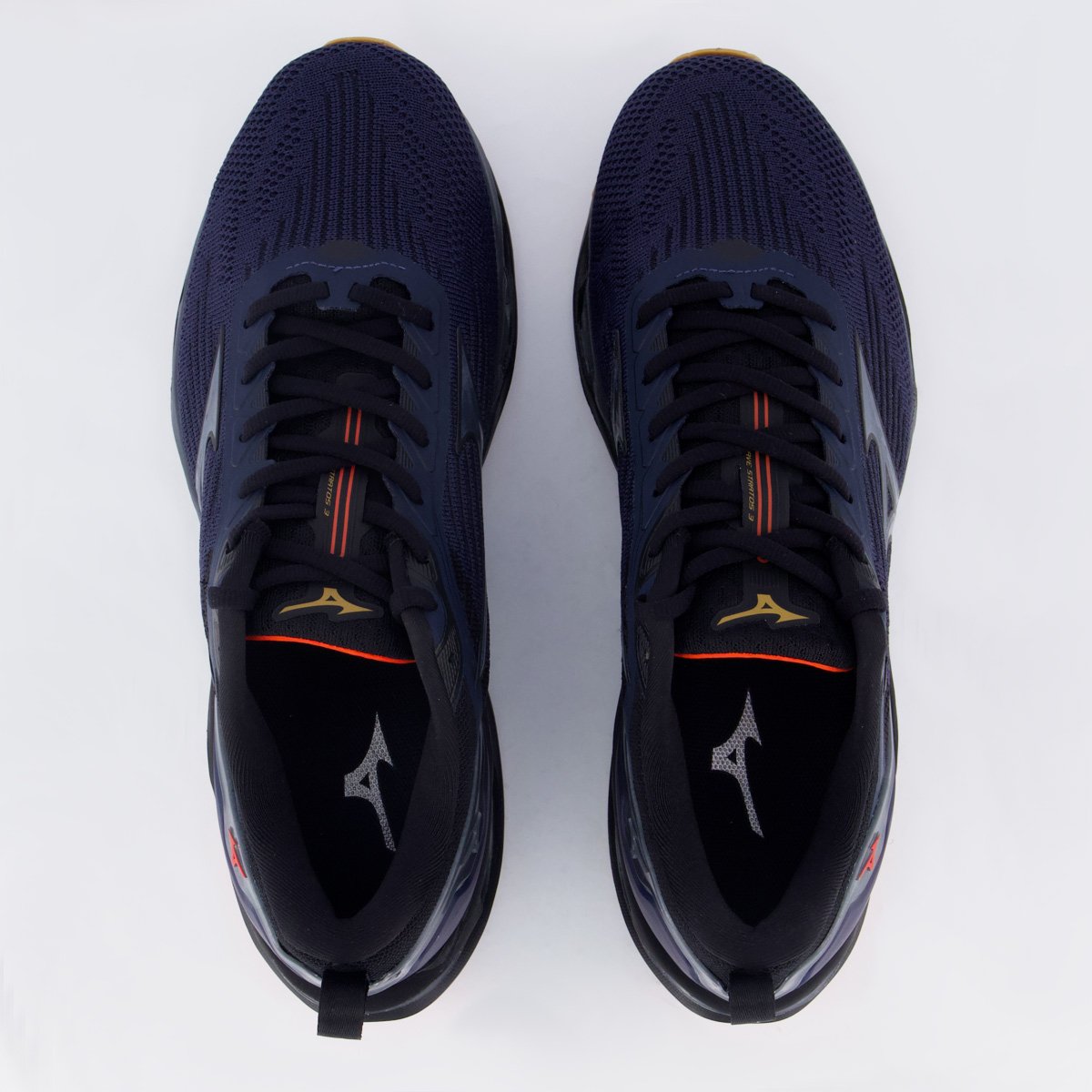 Tênis Mizuno Wave Stratos 3 Marinho Azul Marinho 4