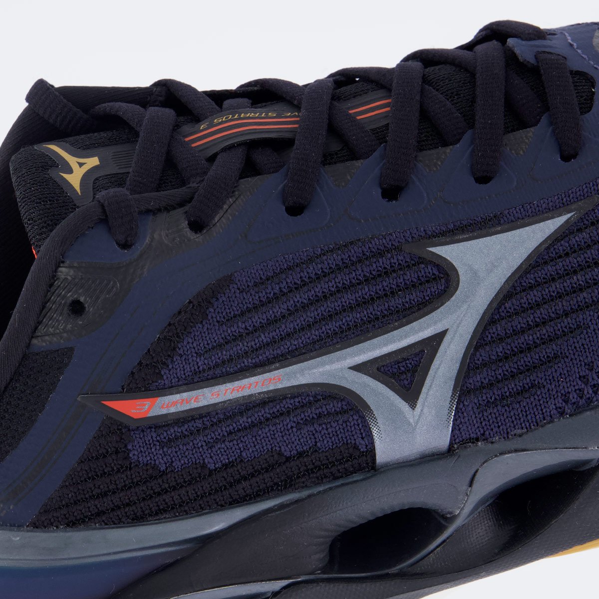 Tênis Mizuno Wave Stratos 3 Marinho Azul Marinho 7