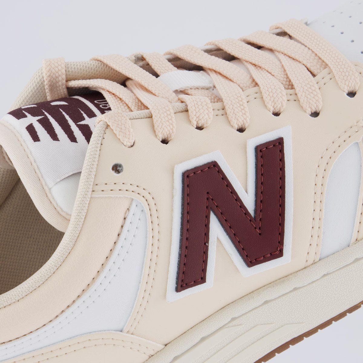 Tênis New Balance 480 Low Rosa Claro Bege/Vinho 7