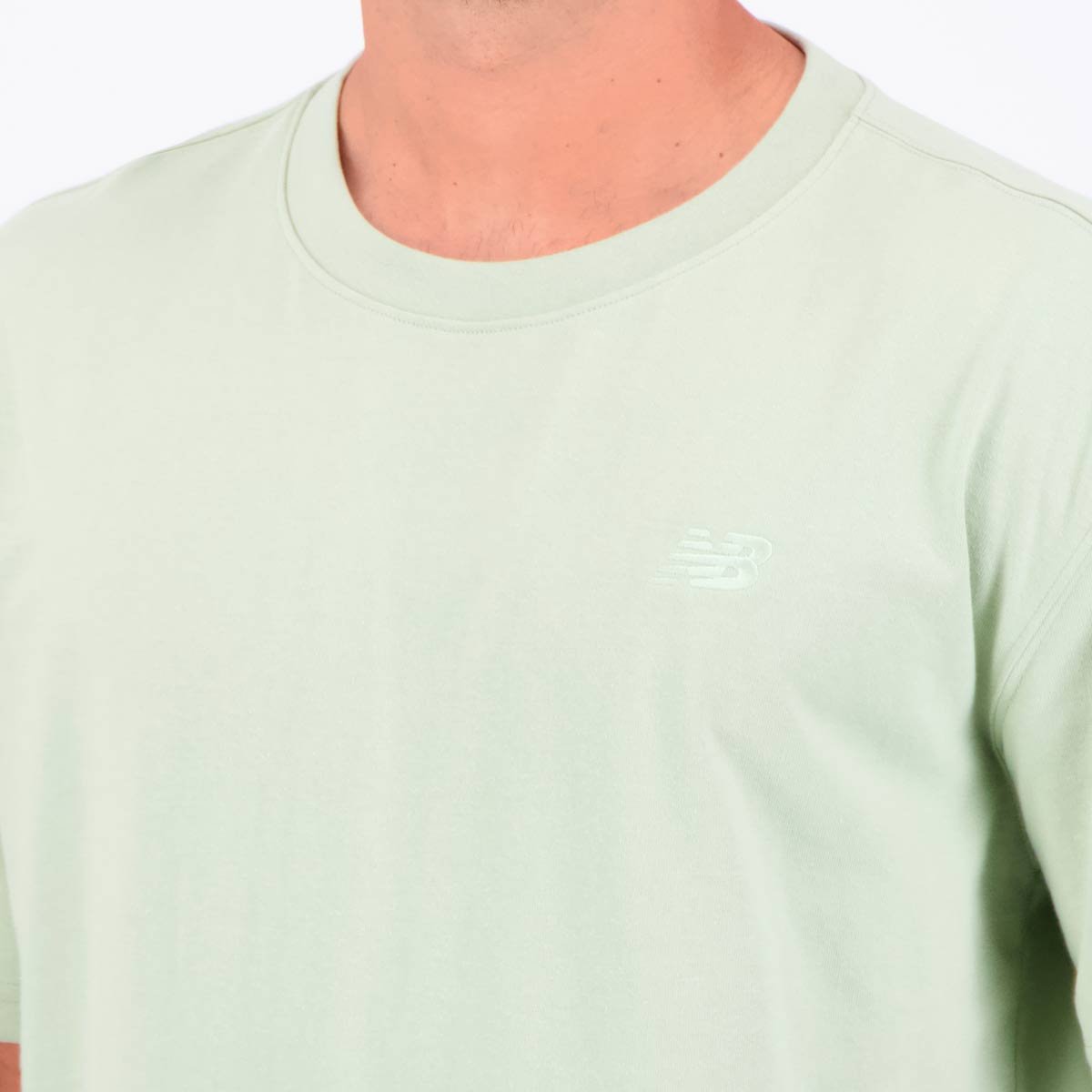 Camisa New Balance Small Logo Verde Verde 5