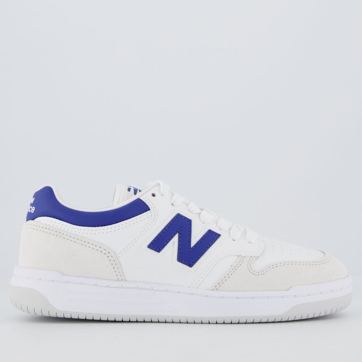 Tênis New Balance 480 Low Branco e Azul
