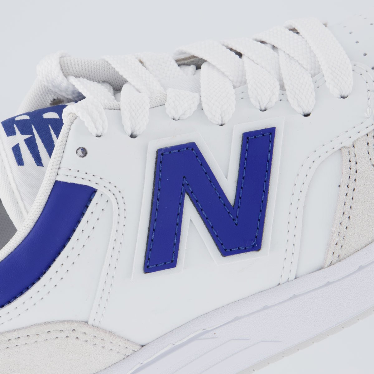 Tênis New Balance 480 Low Branco e Azul Branco/Azul 7