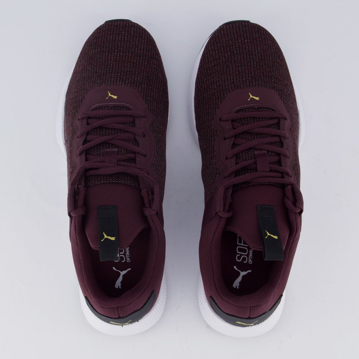 Tênis Puma Flyer Beta Wns Bdp Feminino Bordô Vinho 4